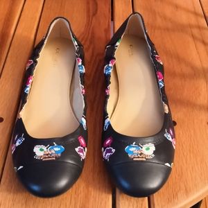 Coach Floral Flats